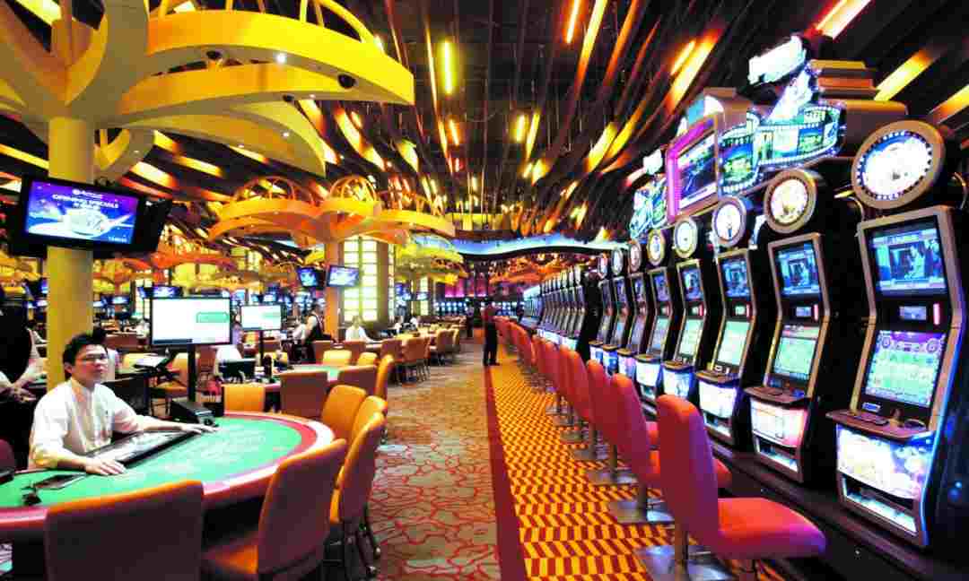 Slot machine hiện đại Crown Casino Poipet
